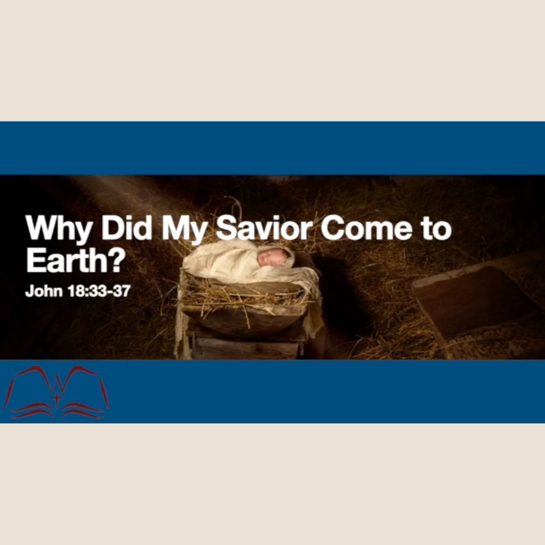 Why Did My Savior Come to Earth? episode artwork